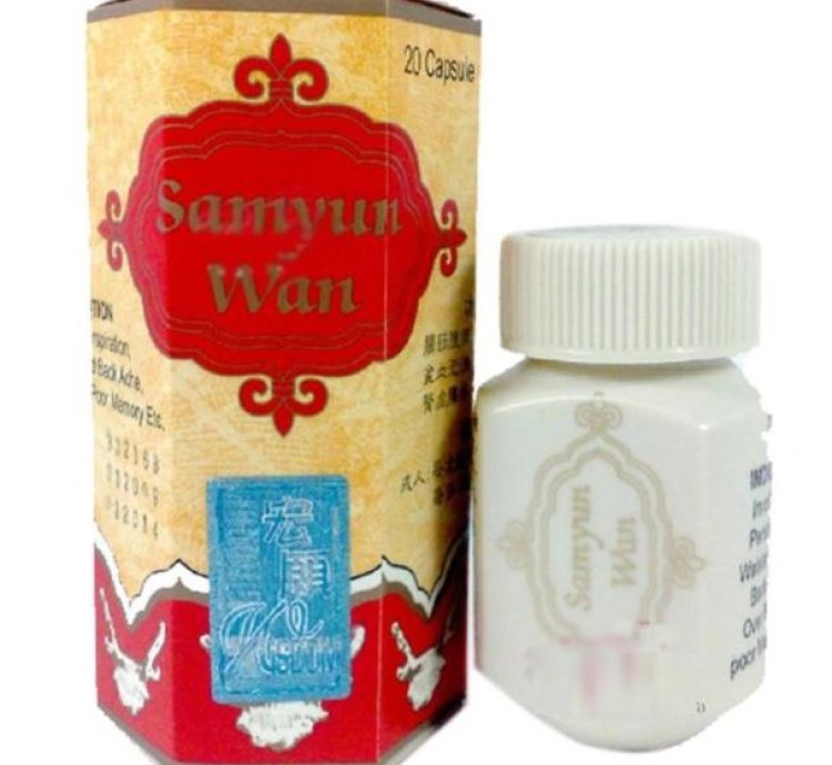 Samyun Wan Original Herbal Capsule 30 Box