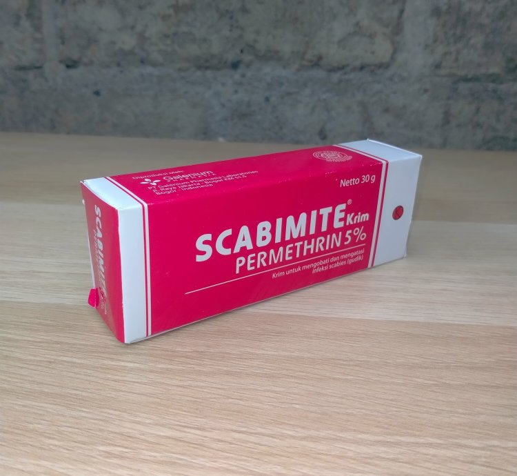 Permethrine Scabimite 30gr Original Product