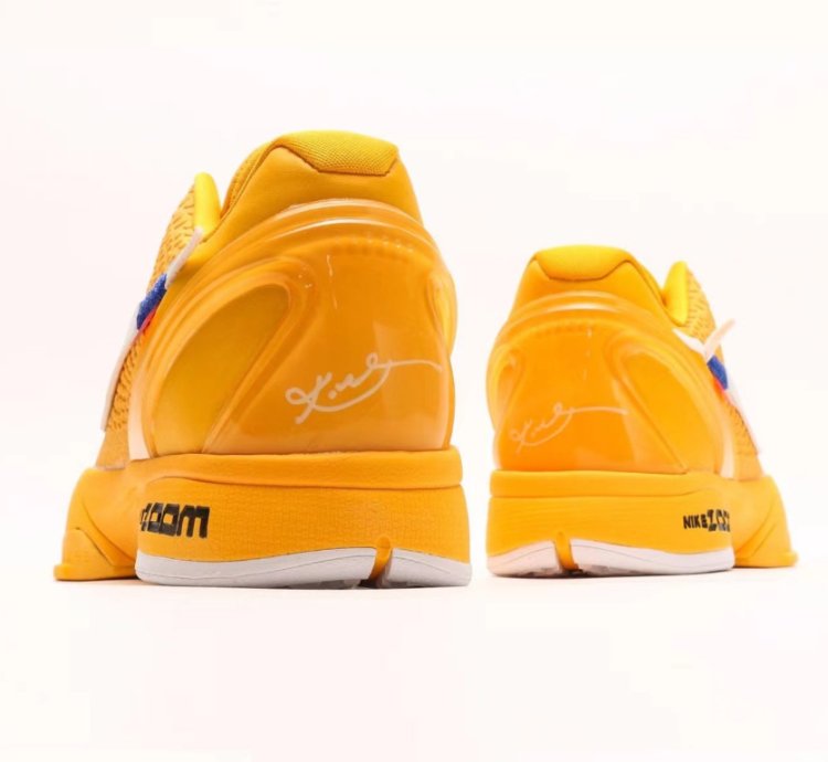 Nike Kobe 6 OFF-WHITE Yellow