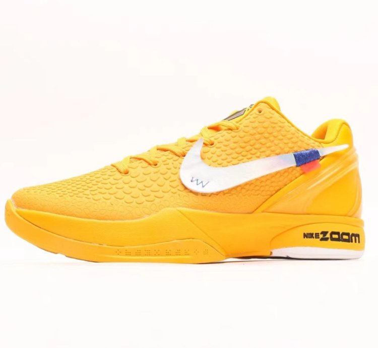 Nike Kobe 6 OFF-WHITE Yellow