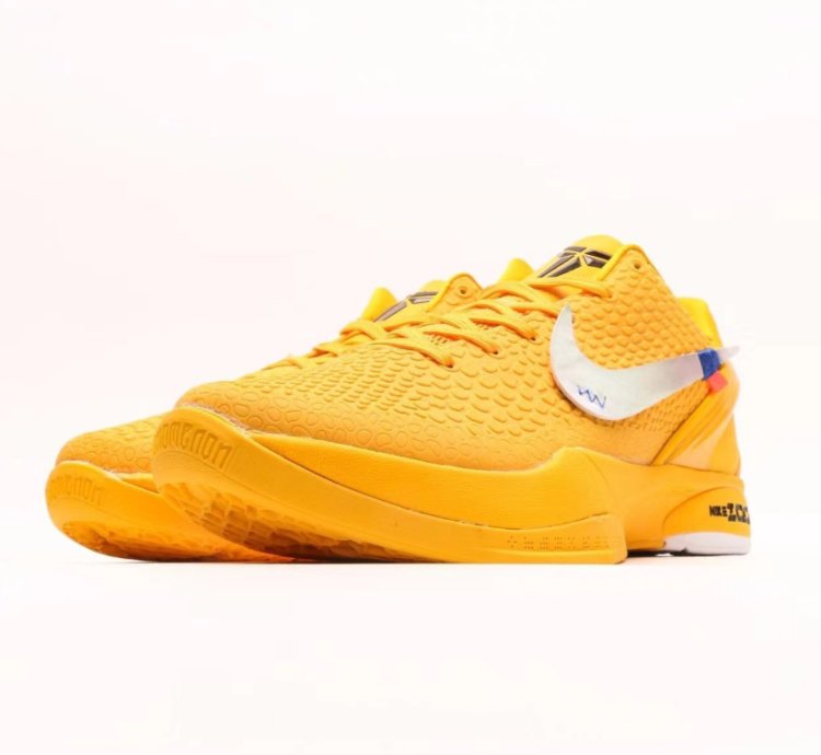 Nike Kobe 6 OFF-WHITE Yellow