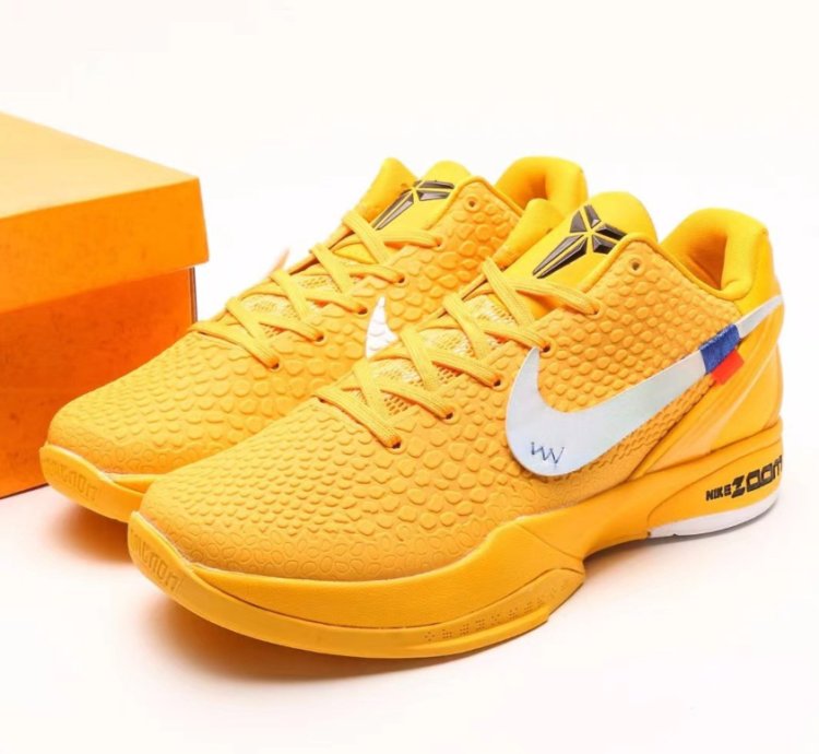Nike Kobe 6 OFF-WHITE Yellow
