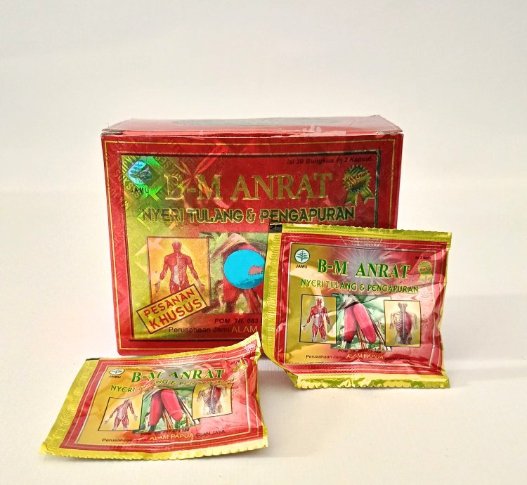 B-M ANRAT – Papua Red Fruit Herbal for Gout, Rheumatism & Joint Pain