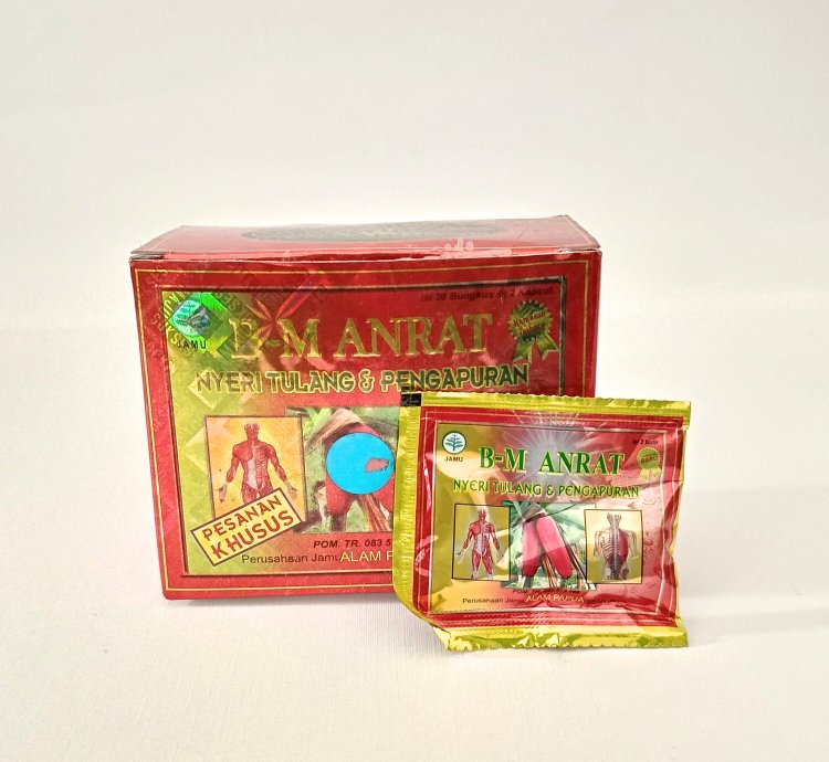 B-M ANRAT – Papua Red Fruit Herbal for Gout, Rheumatism & Joint Pain
