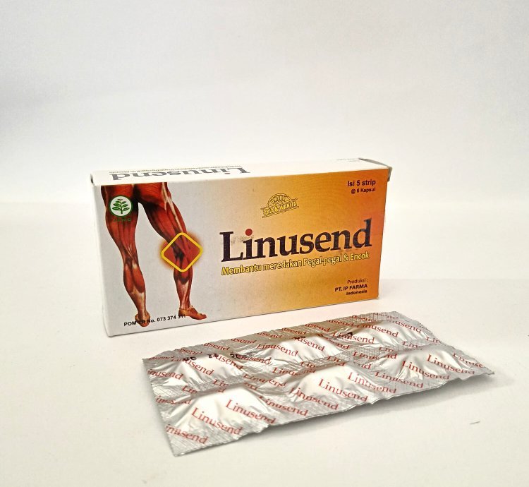 Linusend Herbal Capsules Natural Aid For Aching Joints Stiffness