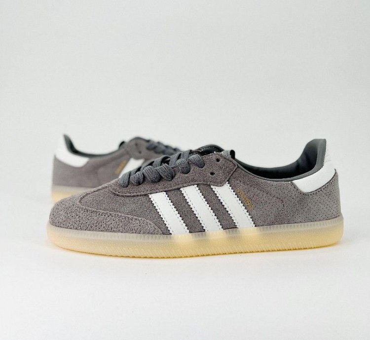 adidas Samba OG Grey Bliss Orange - HP7905