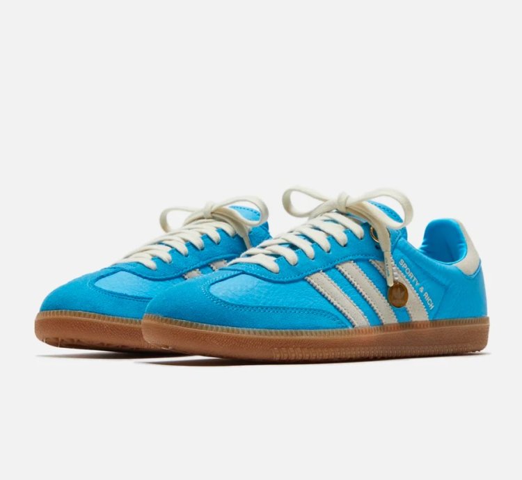 adidas Sporty & Rich Samba OG Blue Rush - IE6975