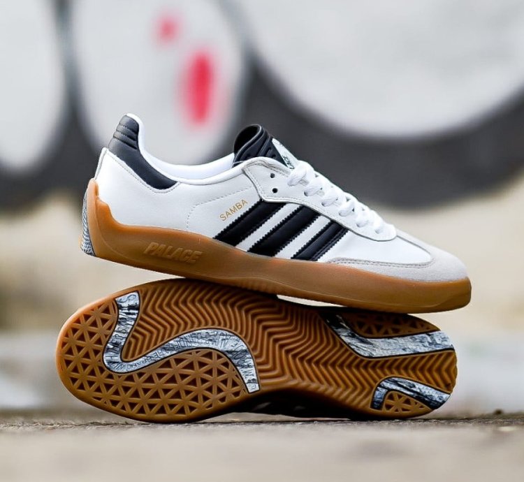 adidas Palace Puig Samba White Black - HQ6098
