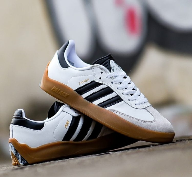 adidas Palace Puig Samba White Black - HQ6098
