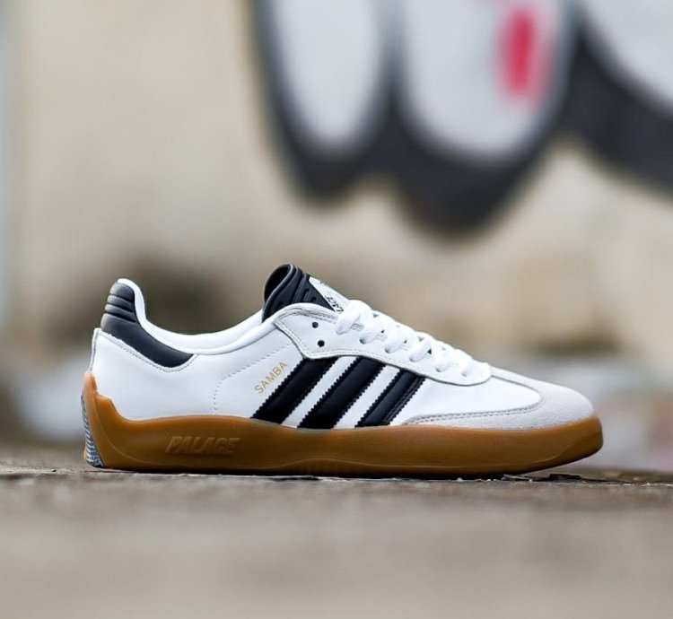 adidas Palace Puig Samba White Black - HQ6098