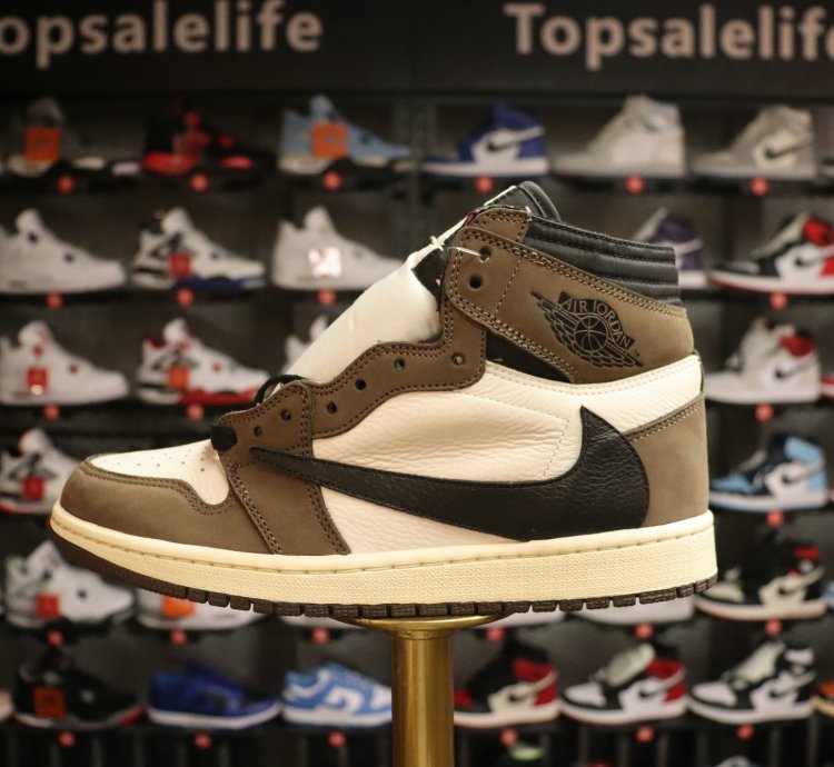 Travis Scott x Air Jordan 1 Retro High OG 'Mocha'
