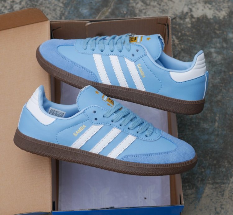 adidas Argentina Samba Team Clear Blue - HQ7037