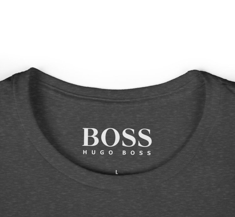 Hugo Boss Shirt Women's Softstyle Tee S to 2XL Dark Heather