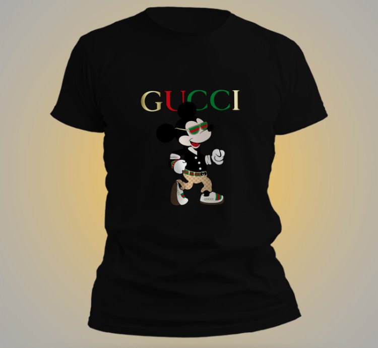 Mickey Gucci Tshirt Men's SIze S-5XL