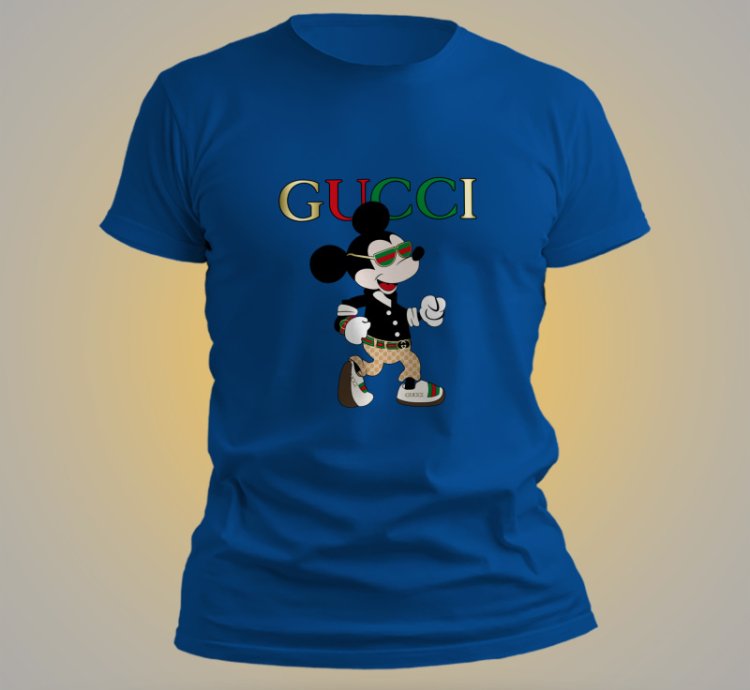 Mickey Gucci Tshirt Men's SIze S-5XL