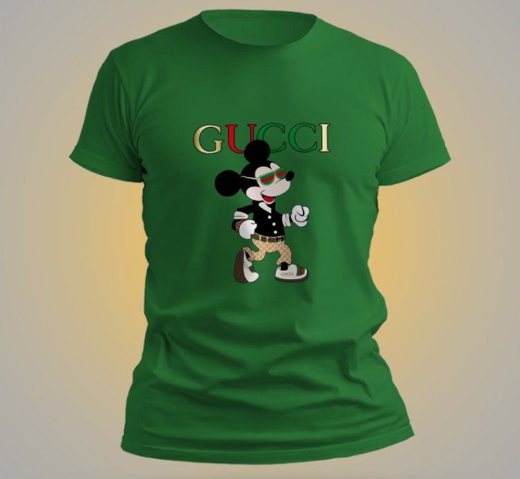 Mickey Gucci Tshirt Men's SIze S-5XL
