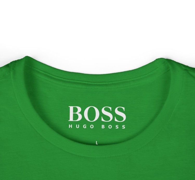 Hugo Boss Shirt Women's Softstyle Tee S to 2XL Iris Green