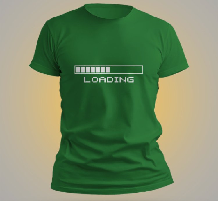 Waiting Loading Funny Shirt Men USA Size S-5XL