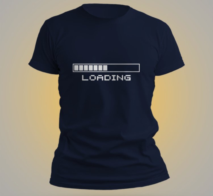 Waiting Loading Funny Shirt Men USA Size S-5XL