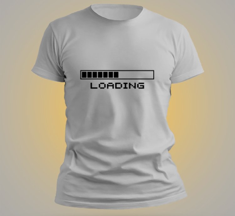 Waiting Loading Funny Shirt Men USA Size S-5XL