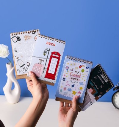 CALENDAR 2025/AESTHETIC DESK CALENDAR/A6