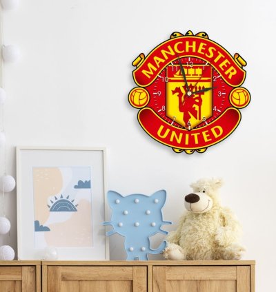 Manchester United Fc Wall Clock