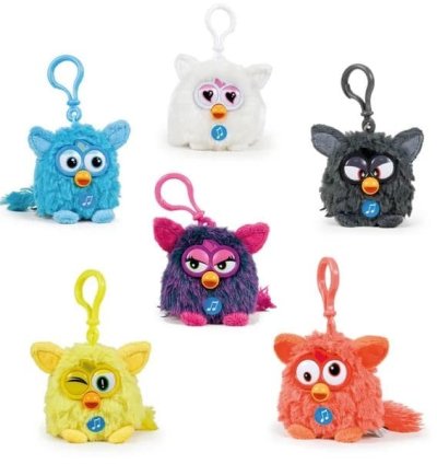 Hasbro Furby Collectible Key Chain Toys