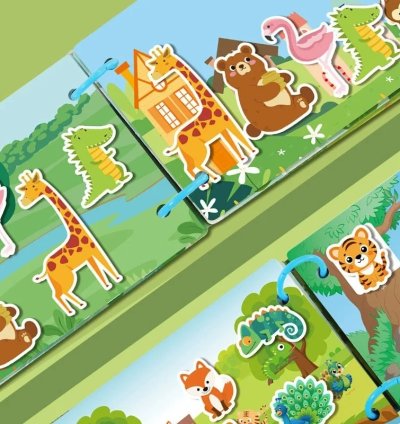 Montessori Baby Busy Book My First Quiet Book Toys for Children
