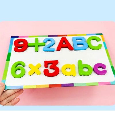 Magnetic Alphabet Letters EVA Foam Refrigerator Stickers Toddlers