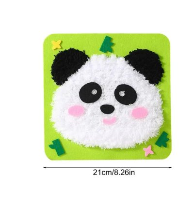 Learn to Sew Toys Cartoon Animals Handmade Dolls Crafting Set