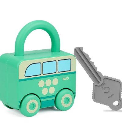 Children Learning Locks with Keys Numbers Matching Counting Montessori Educational Toys