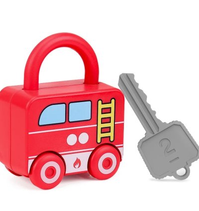 Children Learning Locks with Keys Numbers Matching Counting Montessori Educational Toys