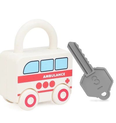 Children Learning Locks with Keys Numbers Matching Counting Montessori Educational Toys