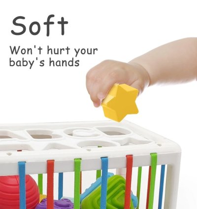 Baby Shape Sorting Toys Children Montessori Educational Toys Colorful