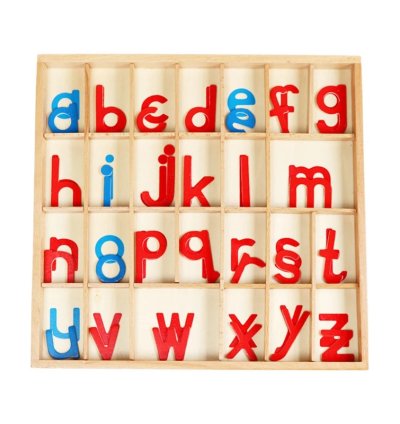 Children Montessori Language Educational Toys Instructions Activity Boxed