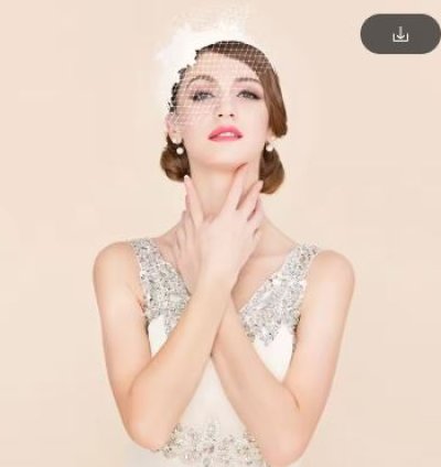 Black White Fascinators Hat With Veil Ladies
