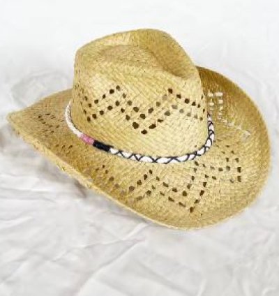 Cowgirl Hats with Rope Decoration