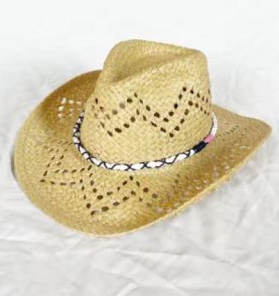 Cowgirl Hats with Rope Decoration