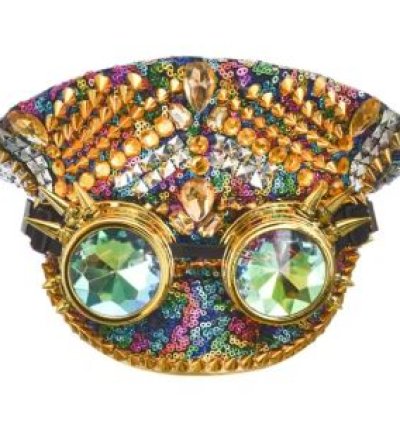 Steampunk Hat with Goggles