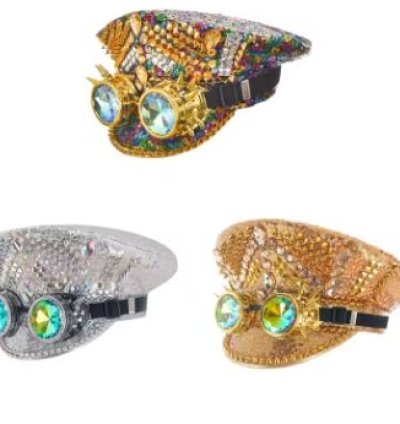 Steampunk Hat with Goggles