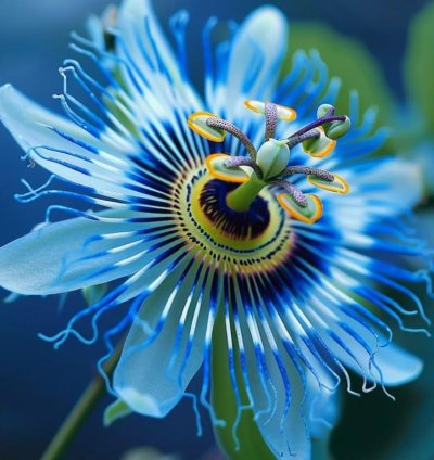 Passiflora Blue Passion Fruit Seeds – Flowering Vine Shrub