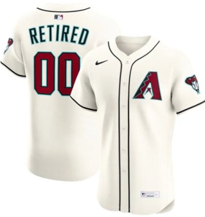 Arizona Diamondbacks Nike Home Elite Pick-A-Player Retired Roster Jersey - Cream