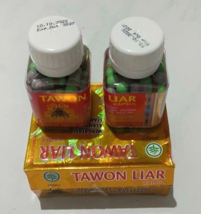 Tawon Liar Bottle Capsule 100 Original 5 Box