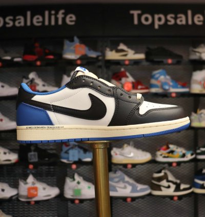Men's Air Jordan x Travis Scott x Fragment 1 Low