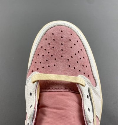 Travis Scott x Air Jordan 1 Low OG Shy Pink