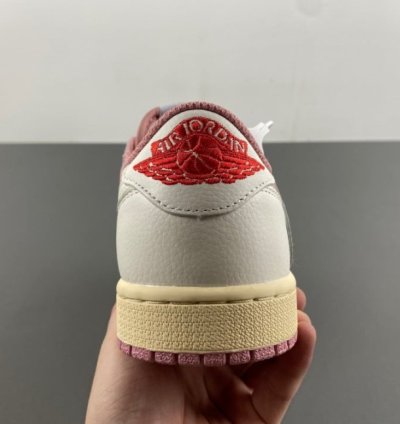 Travis Scott x Air Jordan 1 Low OG Shy Pink