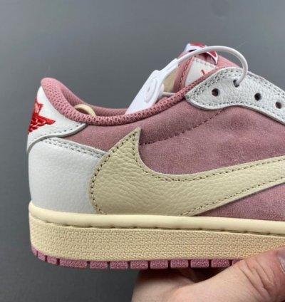 Travis Scott x Air Jordan 1 Low OG Shy Pink