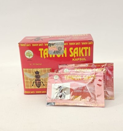Tawon Sakti Herbal Capsules Boost Stamina Treat Gout Rheumatism Cholesterol