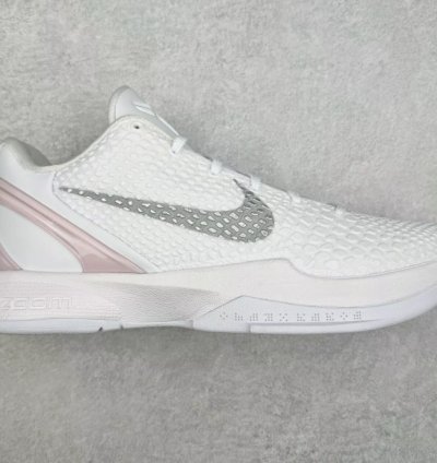 Nike Kobe 6 Protro Mens Womens Basketball Shoes White
