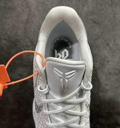 Nike Kobe 6 Protro White Colorway Sneakers
